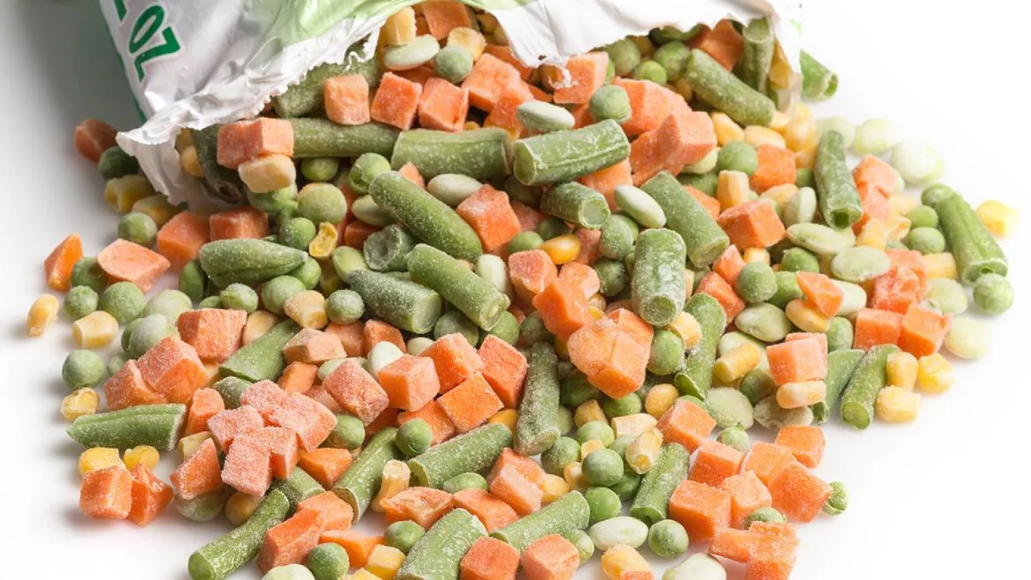 Frozen mixed vegetables