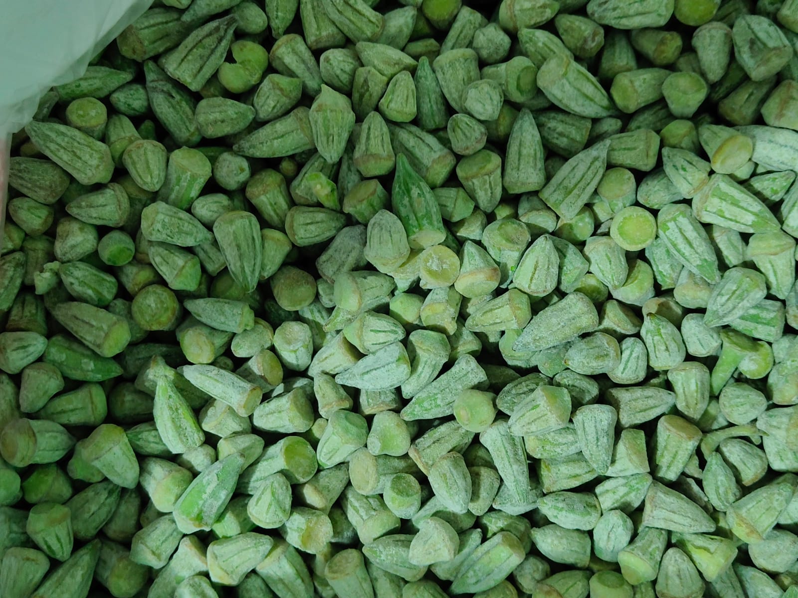 Frozen okra