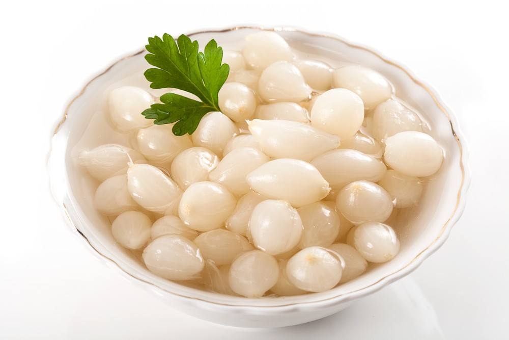 Pickled small onions